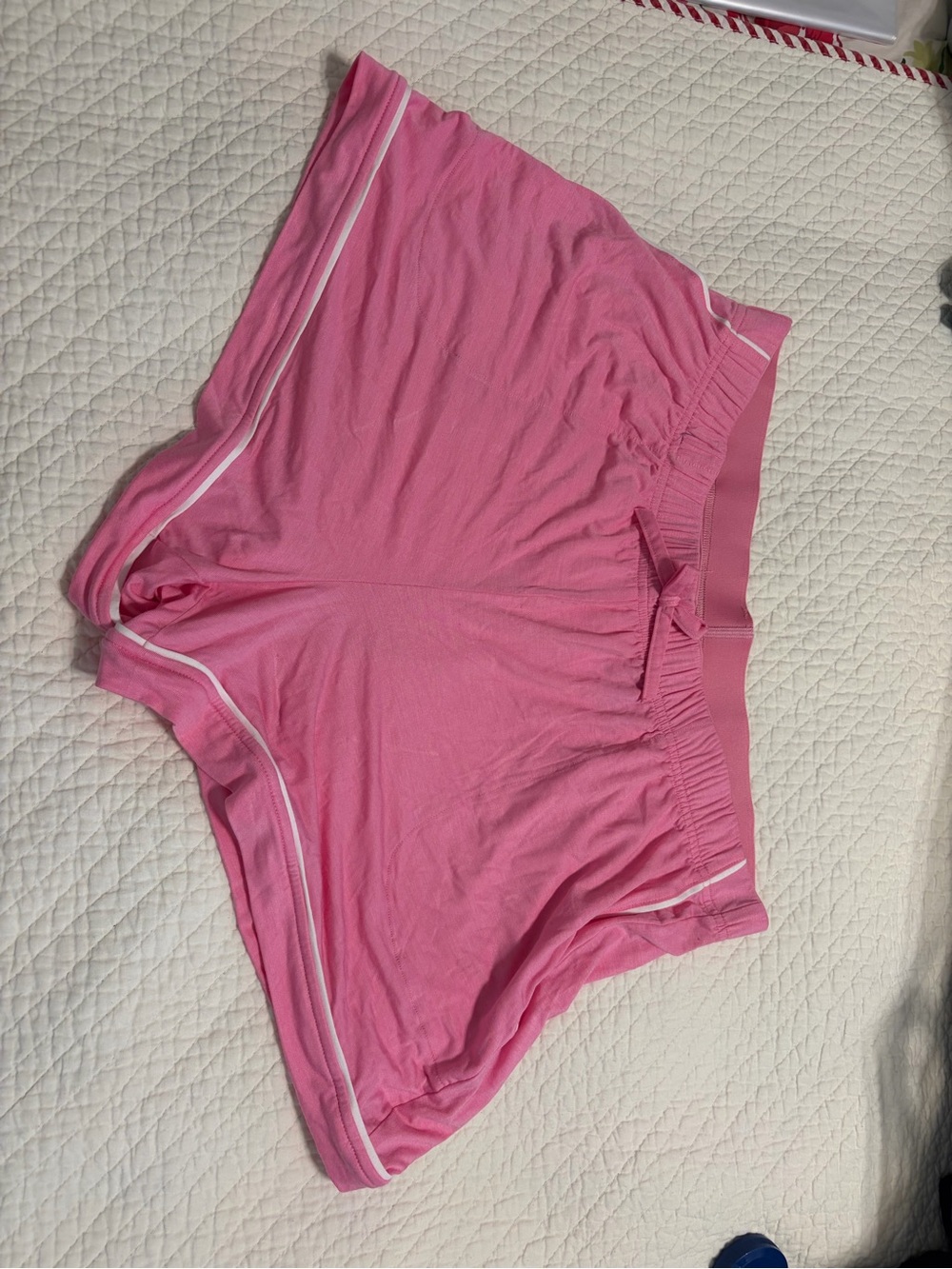 3 Room Service -Women's Navy, Floral, and Pink Lounge/ PJ Shorts - Large - Picture 6 of 10